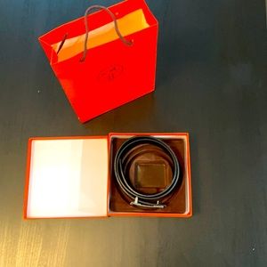 HERMÈS Men’s leather belt